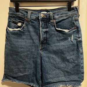 Old Navy Women's Distressed Blue Jean Shorts